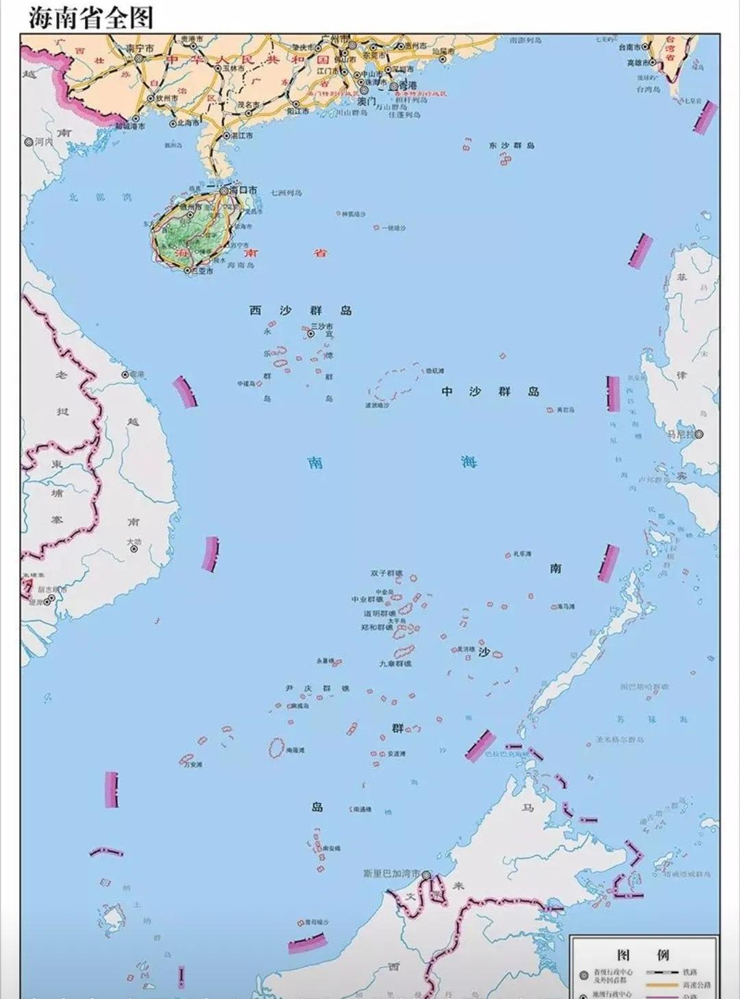 南海地圖高清版大圖，探索神秘的海洋疆域，南海高清地圖大圖，探索神秘海洋疆域之旅