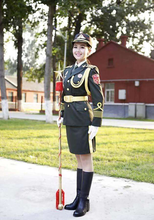 儀仗隊最美女兵的風(fēng)采與榮耀，儀仗隊最美女兵的榮耀風(fēng)采