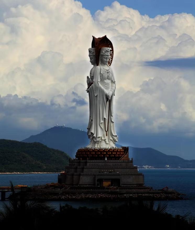 南海觀音，神秘與莊嚴(yán)的海洋圣地，南海觀音，神秘莊嚴(yán)的海洋圣地